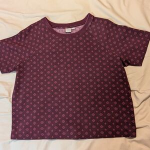 Simons Cropped And Wide Tee